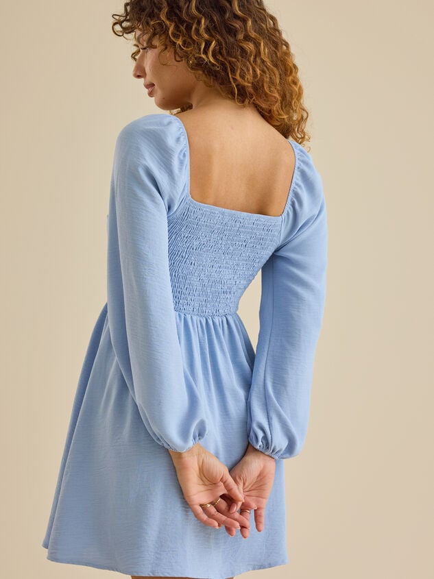 Bennett Mini Dress Detail 4 - TULLABEE