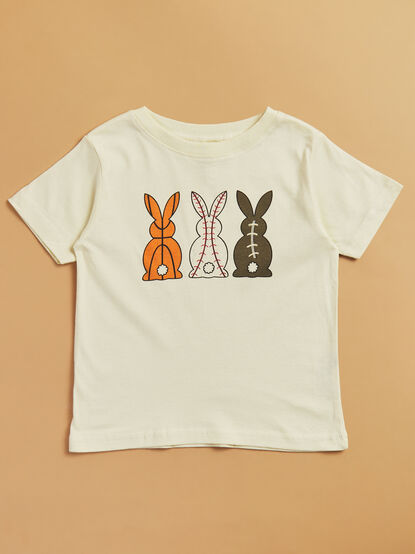 Sporty Bunnies Graphic Tee - TULLABEE