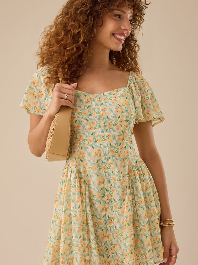 Amberlyn Mini Dress Detail 2 - TULLABEE