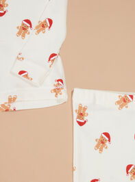 Gingerbread Santa Lounge Set Detail 2 - TULLABEE