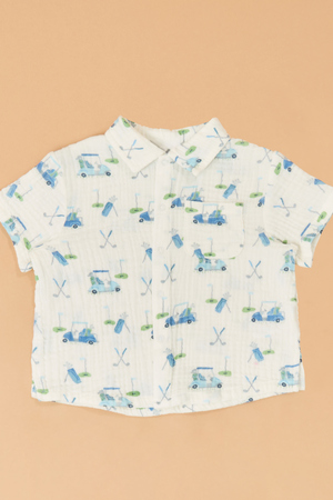 Golf Cart Polo Toddler Set - Altar'd State - 