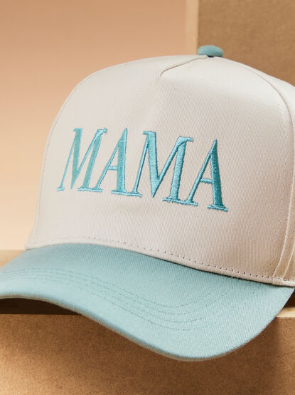 Mama Embroidered Trucker Hat - TULLABEE