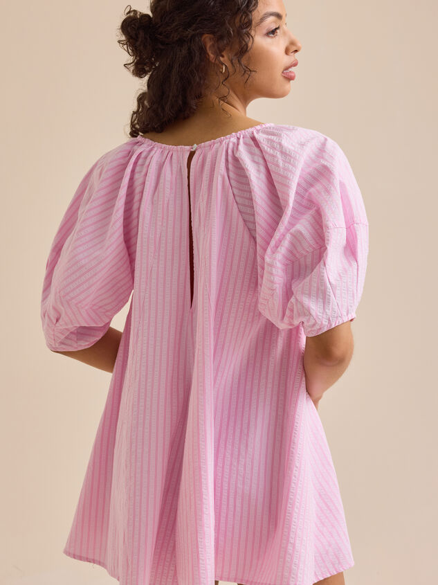 Posie Striped Romper Detail 5 - TULLABEE