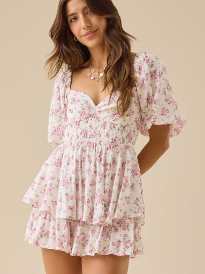 Phoebe Double Layer Romper - TULLABEE