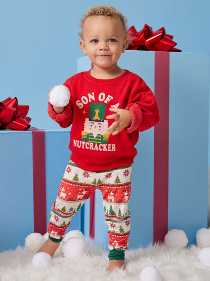 Son Of A Nutcracker Graphic Sweatshirt - TULLABEE