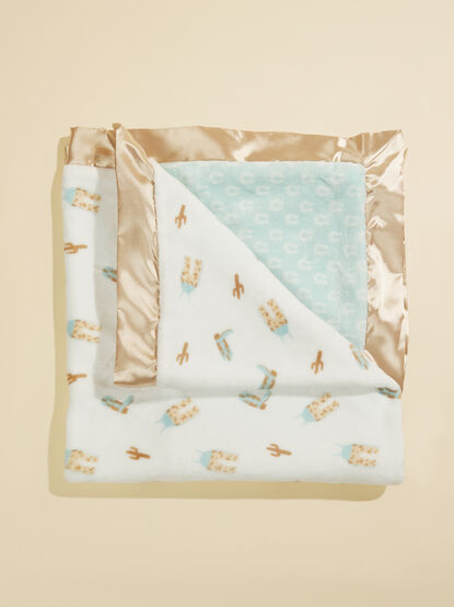 Howdy Cowboy Reversible Blanket - TULLABEE
