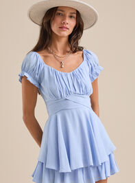 Haisley Double Layered Romper Detail 5 - TULLABEE