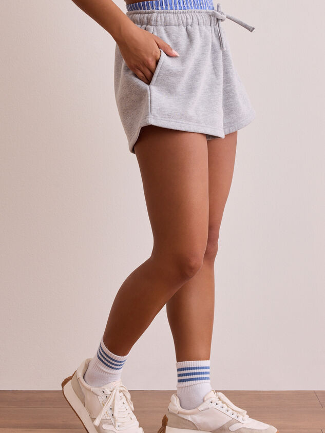 Comfort Cuff Lounge Shorts Detail 4 - TULLABEE