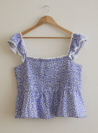 Indie Smocked Babydoll Top - TULLABEE