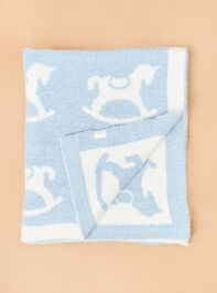 Chenille Horse Blanket by Mudpie Detail 2 - TULLABEE