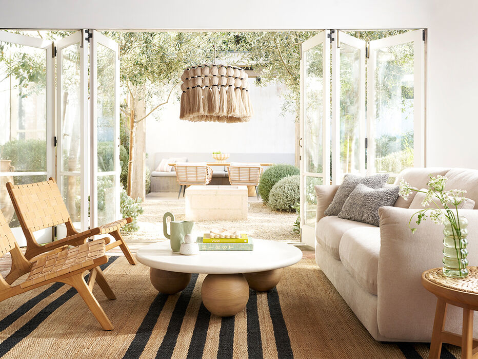 Kylie Cement Coffee Table - TULLABEE - 