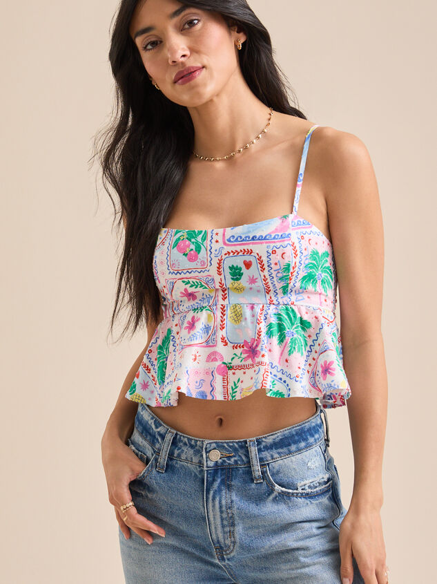 Larissa Tie Back Tank - TULLABEE