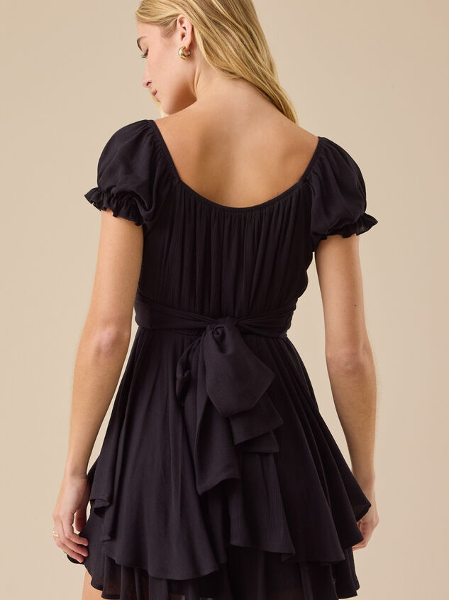 Haisley Layered Crossover Romper Detail 3 - TULLABEE