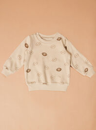 Vintage Football Sweatshirt and Jogger Set by Mud Pie Detail 2 - TULLABEE
