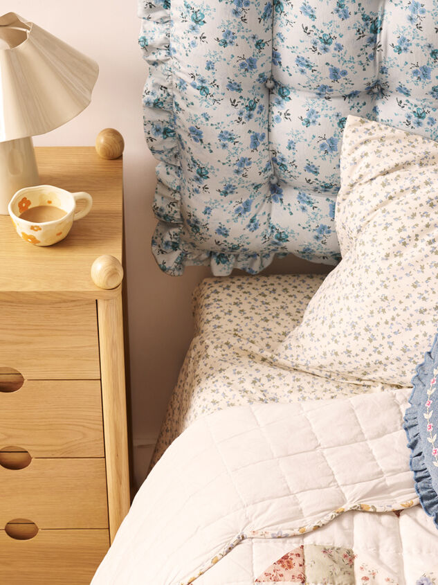 Amber Upholstered Headboard Detail 5 - TULLABEE