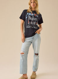 The Beatles Tour Graphic Tee Detail 3 - TULLABEE