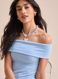 Drew Off-Shoulder Top Detail 3 - TULLABEE
