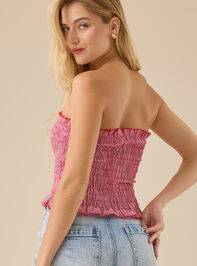 Valery Gingham Tube Top Detail 5 - TULLABEE