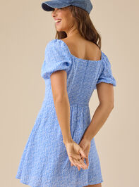 Mariah Floral Mini Dress Detail 4 - TULLABEE