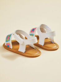 Deliah Flower Sandal Detail 3 - TULLABEE
