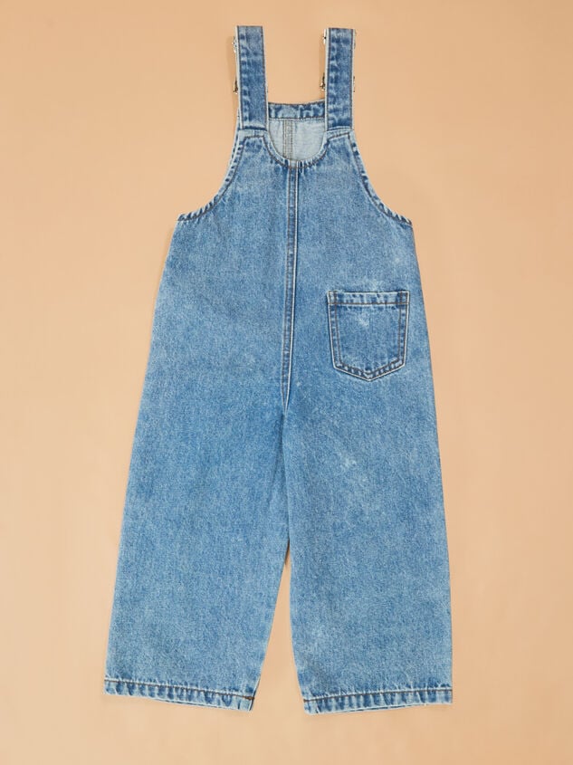 Daisy Dash Toddler Overalls Detail 4 - TULLABEE