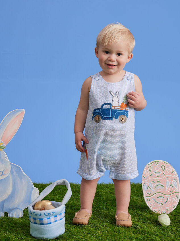 Benny Seersucker Shortall by MudPie - TULLABEE