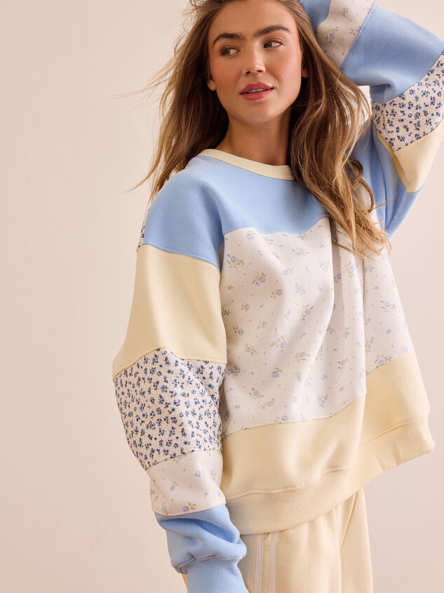 High Time Fleece Pullover Detail 4 - TULLABEE