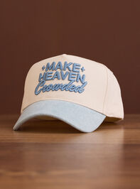 Make Heaven Crowded Trucker Hat - TULLABEE