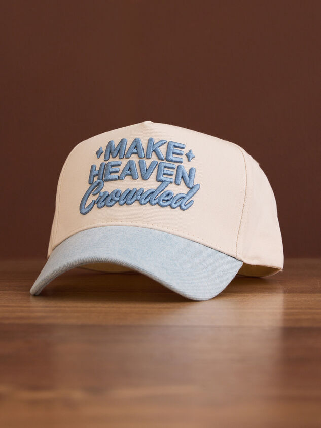 Make Heaven Crowded Trucker Hat - TULLABEE