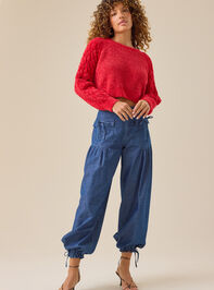 Britton Cable Sweater Detail 2 - TULLABEE