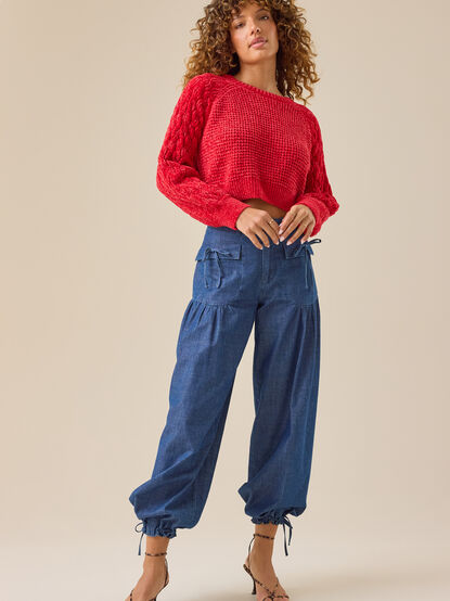 Britton Cable Sweater - TULLABEE