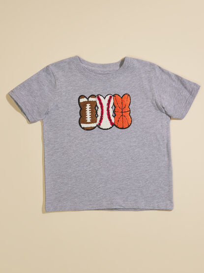 Sports Bunny Patch Tee - TULLABEE