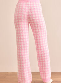 Teddy Gingham Pant Detail 5 - TULLABEE