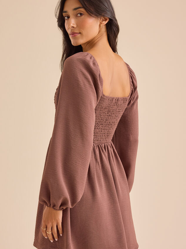 Bennett Mini Dress Detail 5 - TULLABEE