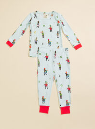 Nutcracker Toddler Lounge Set Detail 2 - TULLABEE