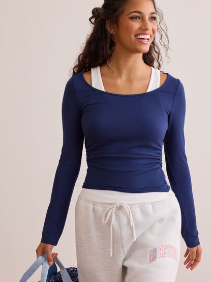 Double Layer Play Top - TULLABEE
