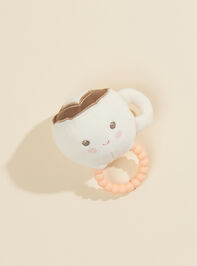 Latte Teether Rattle - TULLABEE