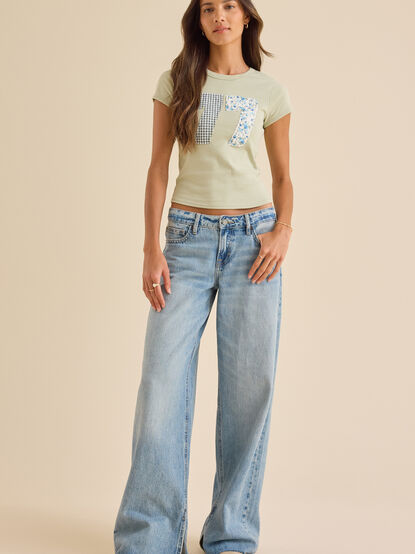77 Patchwork Baby Tee - TULLABEE