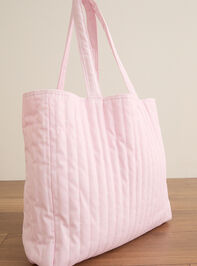 Snow Angel Large Tote Detail 4 - TULLABEE