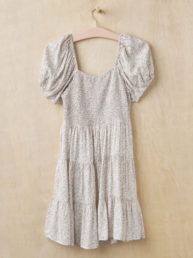 Adaline Floral Mama Dress Detail 3 - TULLABEE