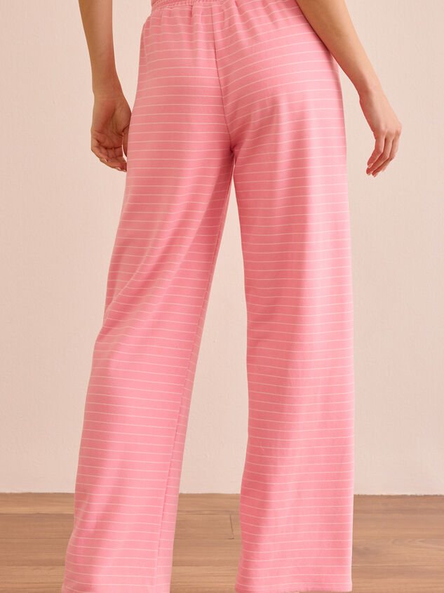 Stripe and Stretch Pant Detail 6 - TULLABEE