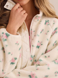 Flora Sherpa Jacket Detail 2 - TULLABEE