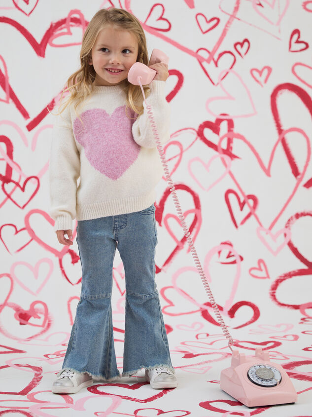 Mallie Toddler Denim Flares - TULLABEE