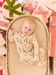 Sugarplum Dreams Ruffle Footie - TULLABEE