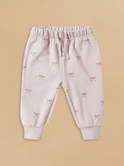Lauren Bow Sweatpants By Rylee + Cru - TULLABEE
