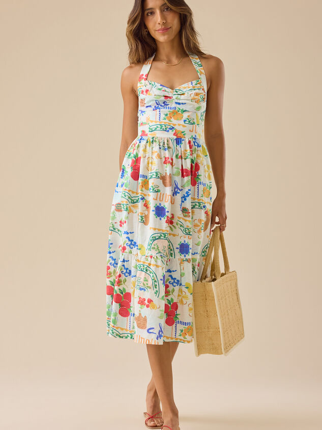 Petra Maxi Dress Detail 2 - TULLABEE