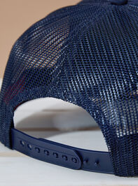 Classic Bronco Rope Trucker Hat Detail 3 - TULLABEE