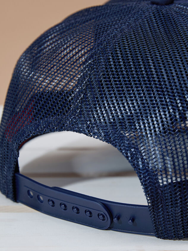 Classic Bronco Rope Trucker Hat Detail 3 - TULLABEE