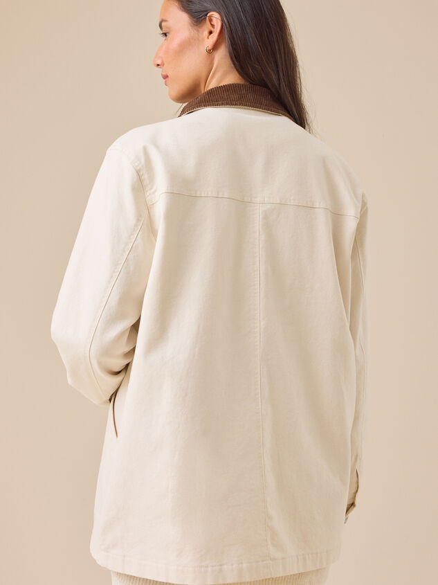 Charlie Barn Jacket Detail 5 - TULLABEE