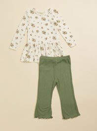 Ariana Floral Top and Legging Set - TULLABEE